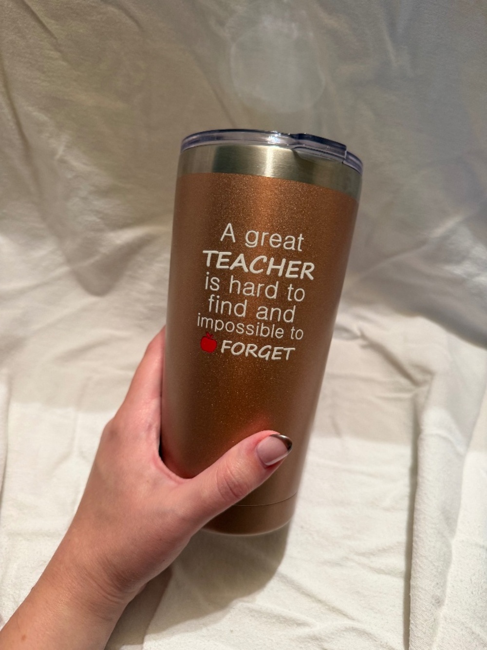 Teacher Appreciation Gift: Thermal Tumbler